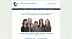Desktop Screenshot of gatewaywomensclinic.com